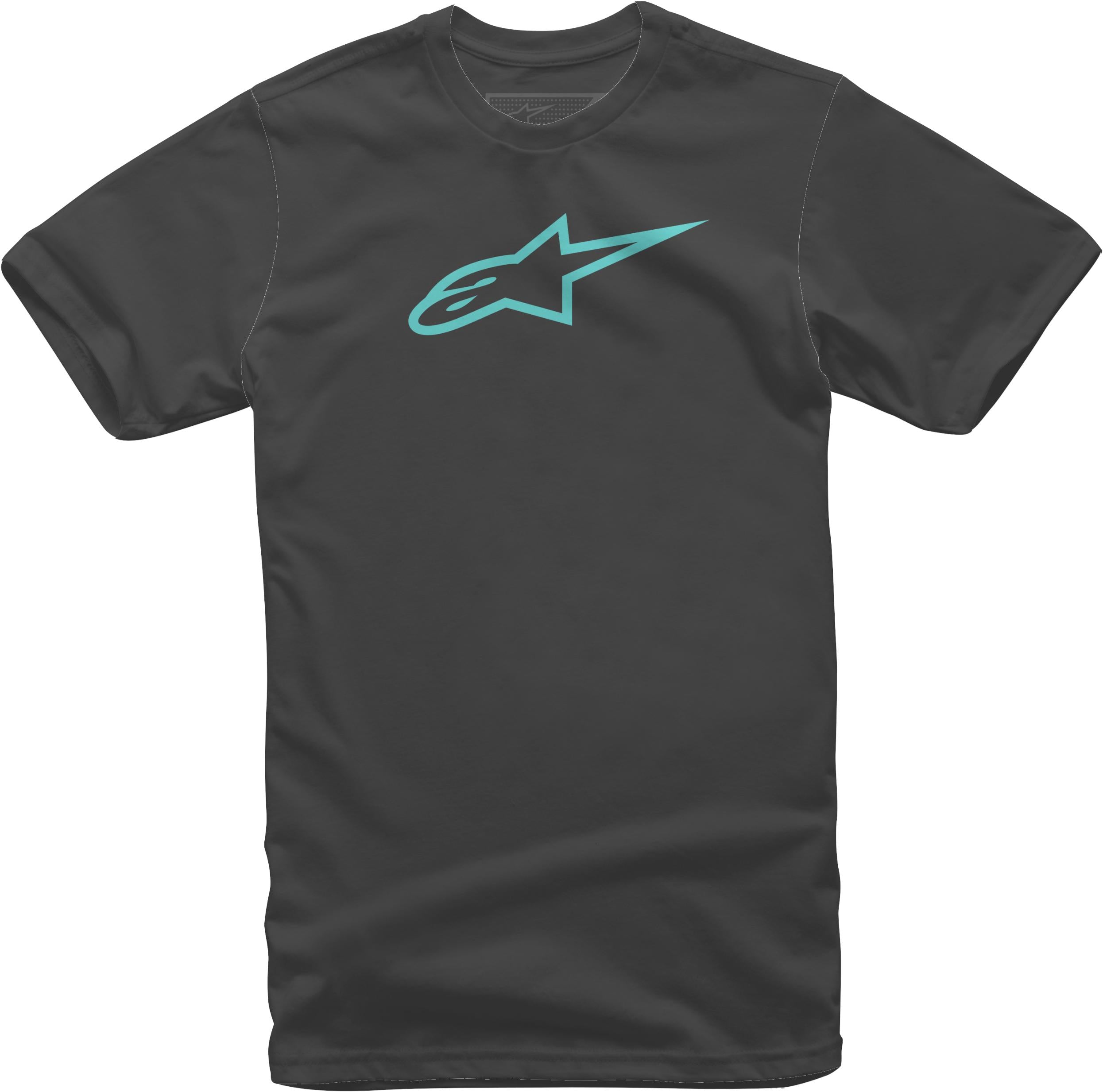 Alpinestars Ageless Tee Black/turquoise Xl - Black/Turquoise / 2X-Large - Bicycle Collection