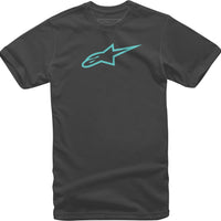 Alpinestars Ageless Tee Black/turquoise Xl - Black/Turquoise / 2X-Large - Bicycle Collection
