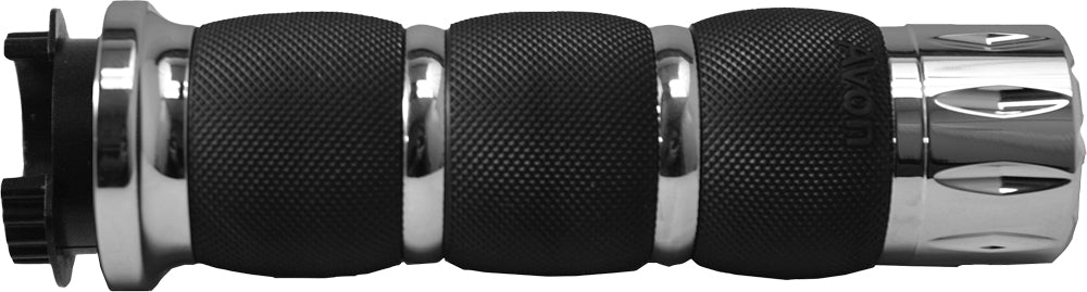 Avon Air Cushion Grips Chrome Indian Touring Models - Harddrive Products