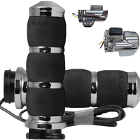 AVON Air Cushion Heated Black Twist Grip