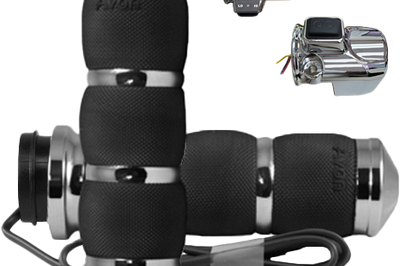 AVON Air Cushion Heated Black Twist Grip