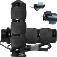 AVON Air Cushion Heated Chrome Twist Grip