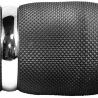 AVON Air Cushioned Grips Heated W/Throttle Boss Black - Wheels