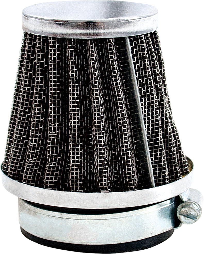 Mogo Parts Air Filter 52mm Long Cone Wire Mesh - Street Collection