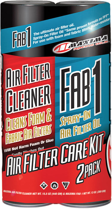 Maxima Air Filter Care Kit 2-pk - Harddrive Products