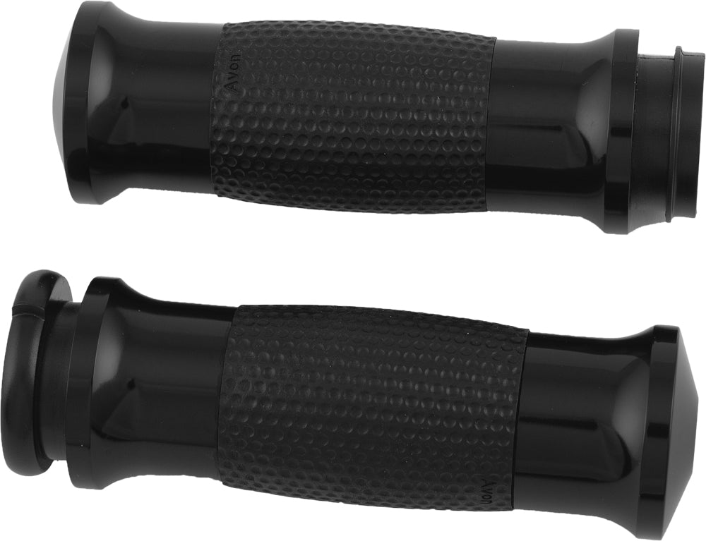 AVON Air Gel Grips W/F B W Throttle Black - Wheels