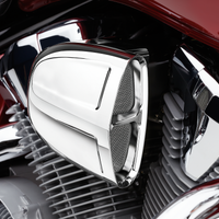 COBRA Air Intake Swept Chrome Kaw Vn900 06 19