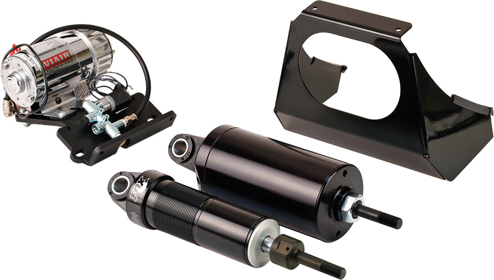 Arnott Air Shocks Fox Series Blk 01-17 Softail - Black - Harddrive Products