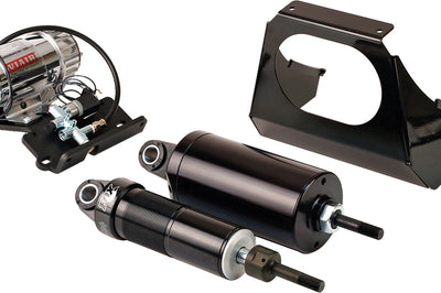 Arnott Air Shocks Fox Series Blk 01-17 Softail - Black - Harddrive Products