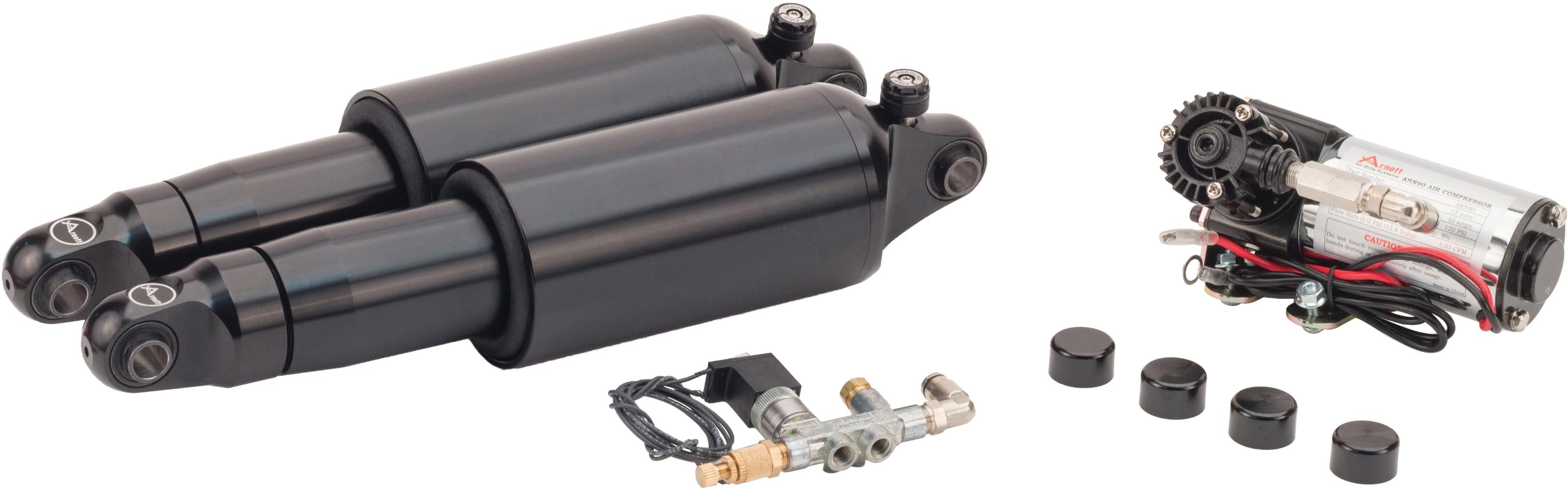 Arnott Air Shocks Fox Series Blk Vrod W/rebound - Black - Harddrive Products