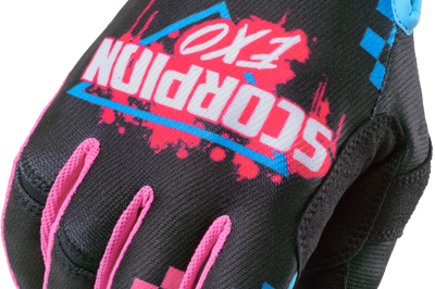 Scorpion Exo Air-stretch Gloves Blue Xl