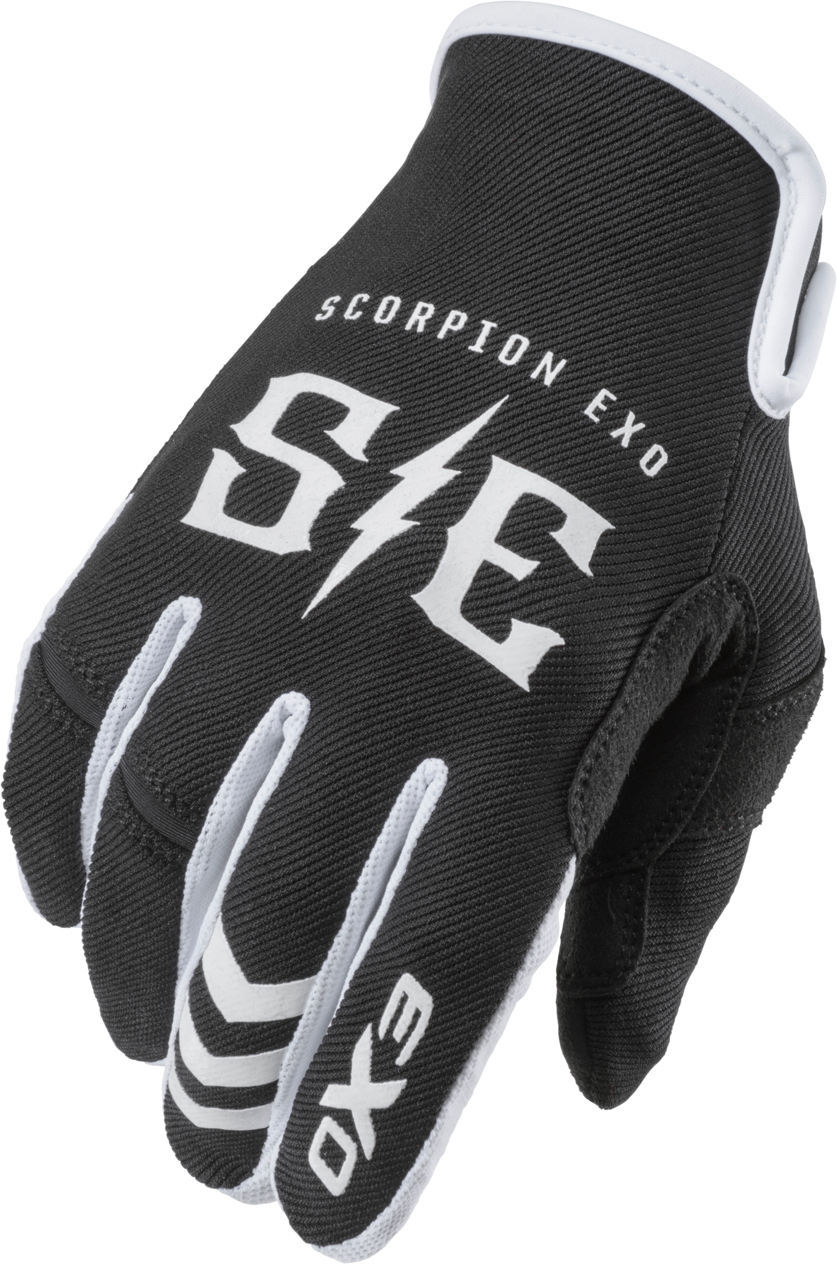 SCORPION EXO Air Stretch Gloves Charge Black/White Xl