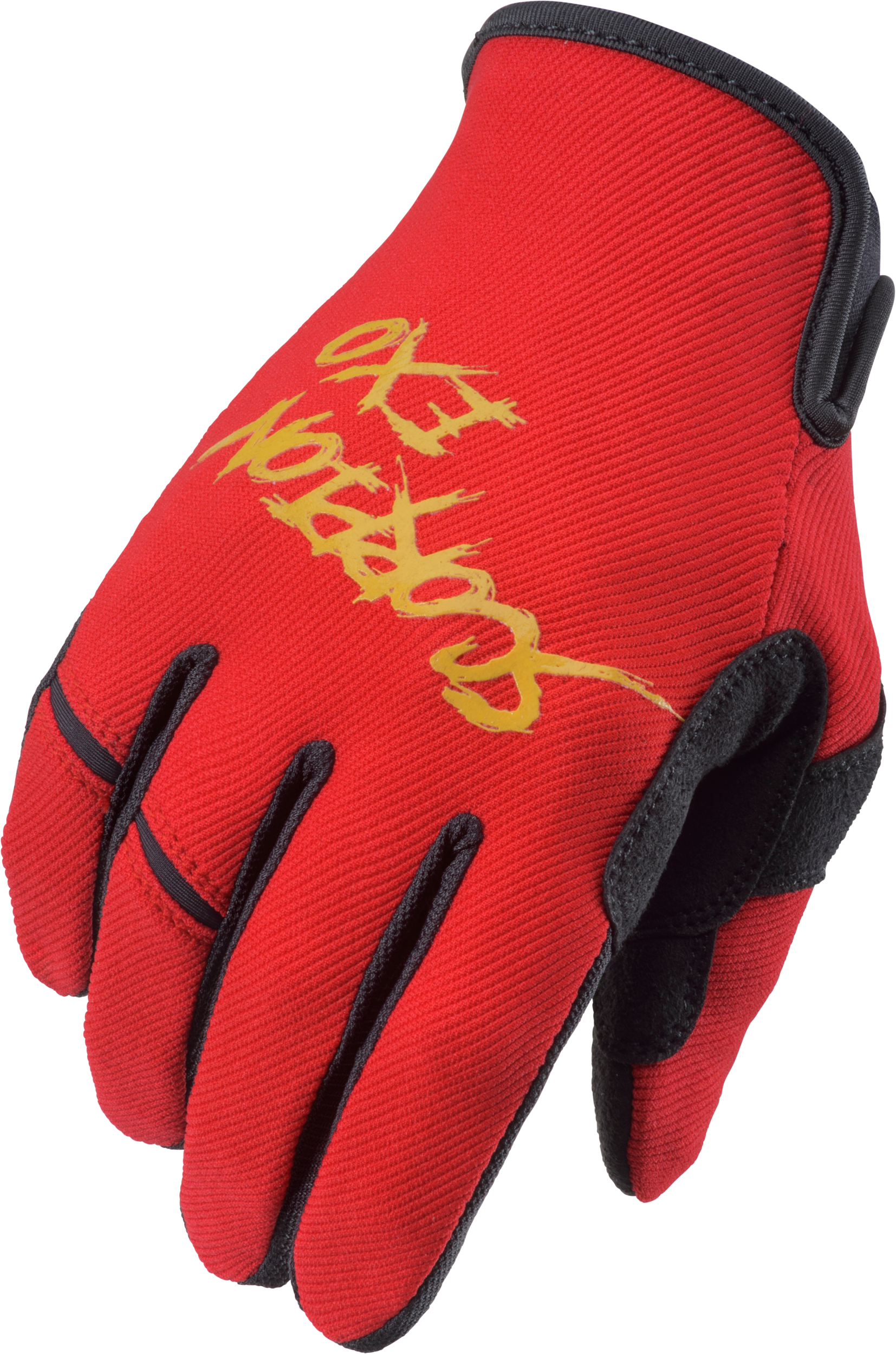SCORPION EXO Air Stretch Gloves Grind Red/Gold Lg