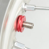 Drc Air Valve Big Nut Red - Tires & Wheels