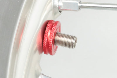 Drc Air Valve Big Nut Red - Tires & Wheels