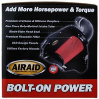 Airaid 10-13 Ford Taurus SHO/Flex 3.5L Turbo MXP Intake System w/ Tube (Dry / Red Media) - Air Systems