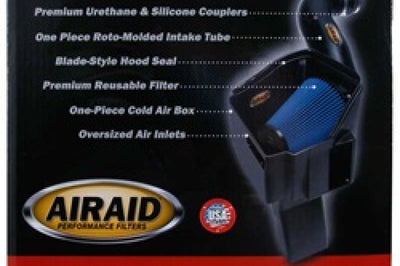 Airaid 10-13 Ford Taurus SHO/Flex 3.5L Turbo MXP Intake System w/ Tube (Dry / Red Media) - Air Systems