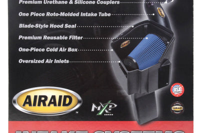 Airaid 10-13 Ford Taurus SHO/Flex 3.5L Turbo MXP Intake System w/ Tube (Dry / Red Media) - Air Systems