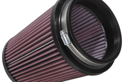 Airaid Universal Air Filter - Cone 5in FLG x 6-1/2in B 4-3/4in T 7-9/16in H - Filters
