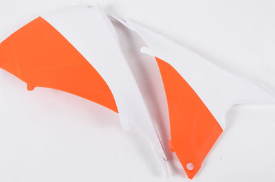 Acerbis Airbox Cover Kaw Green - White/Orange - Offroad Collection