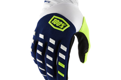 100-percent Airmatic Gloves Navy/white Xl - Bicycle Collection