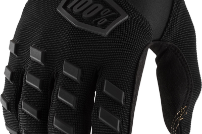 100-percent Airmatic Youth Gloves Fluo Yellow/black Xl - Black/Charcoal / X-Large - Apparel Collection