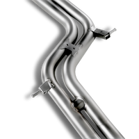 Akrapovic 07-11 Audi S5 Coupe (8T) Link-Pipe Set (SS) - Exhaust Mufflers & Tips