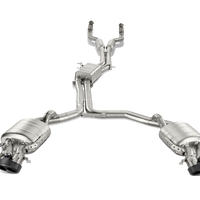 Akrapovic 14-17 Audi RS7 Sportback (C7) Evolution Line Cat Back (Titanium) w/ Carbon Tips - Exhaust Mufflers &