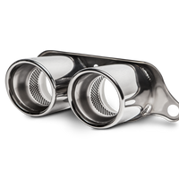 Akrapovic 14-17 Porsche 911 GT3/RS 3.8 (997) Tail Pipe Set (Titanium) - Exhaust Mufflers & Tips