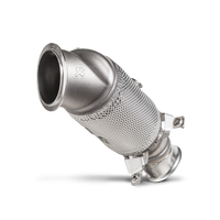 Akrapovic 16-17 BMW M2 (F87) DownPipe w/ Cat (SS) - Exhaust Mufflers & Tips