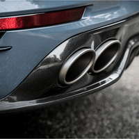 Akrapovic 16-17 Porsche 911 Turbo/Turbo S (991.2) Rear Carbon Fiber Diffuser - Matte - Exterior Styling
