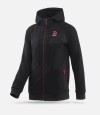 Akrapovic Mens Corpo Zip Hoodie Black - M - Apparel