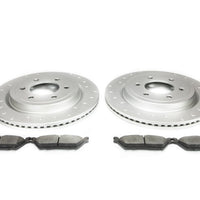 Alcon 19-20 Raptor/ 18-20 F-150 Rear Pad and Rotor Kit (Use with Stock Calipers) w/ Elect Park Brake - Brakes Rotors &