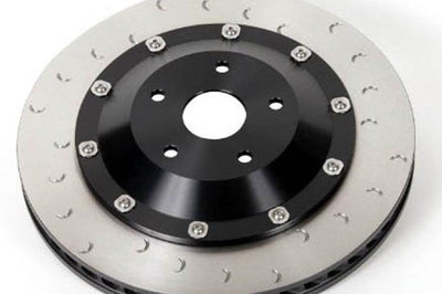 Alcon 2009 + Nissan GT-R R35 412x36mm Front Right Rotor Assembly - Brakes Rotors & Pads