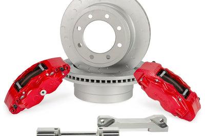 Alcon 2017 + Ford F250/F350 363x38mm Rotors 4 Piston Rear Brake Kit - Brakes & Pads