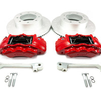 Alcon 2017 + Ford F250-F350 363x38mm Rotors 6 Piston Front Brake Kit - Brakes & Pads