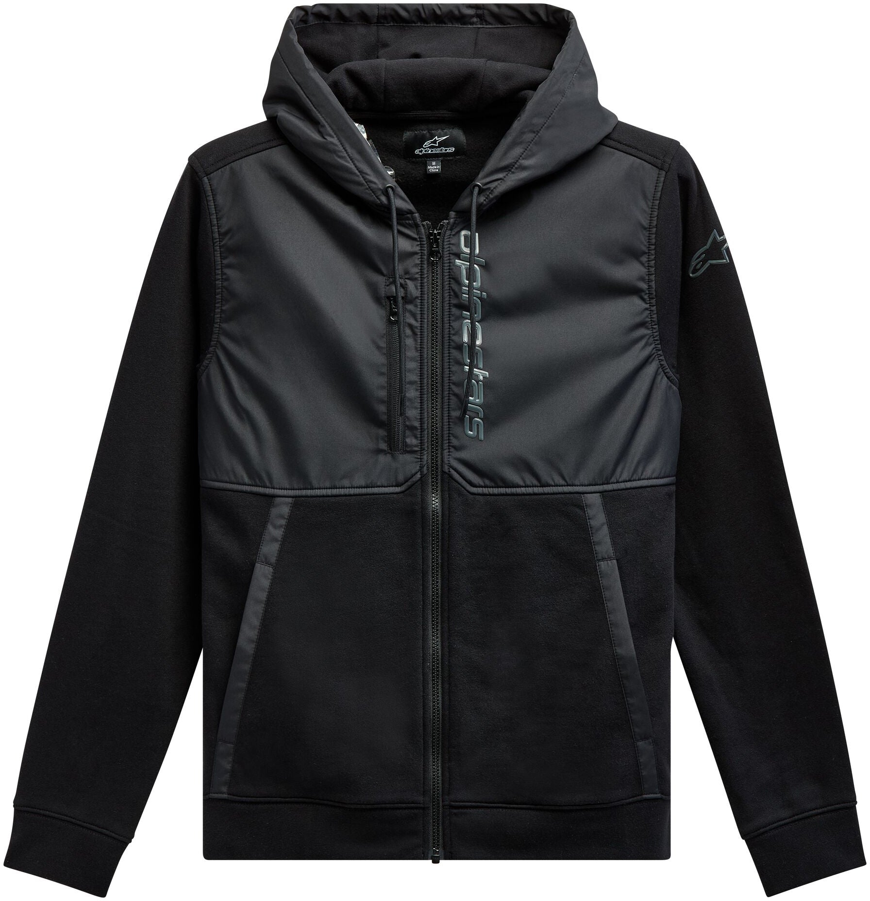 Alpinestars Aligned Hoodie Military/black Xl - Black/Black / 2X-Large - Bicycle Collection
