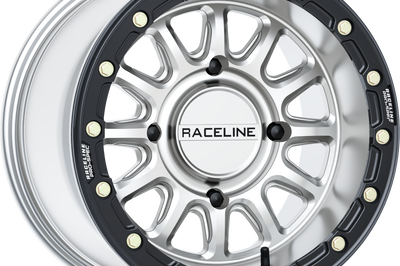 RACELINE Alpha Hyper Wheel 4x156 Silver/Blk 15x10 (+10mm)