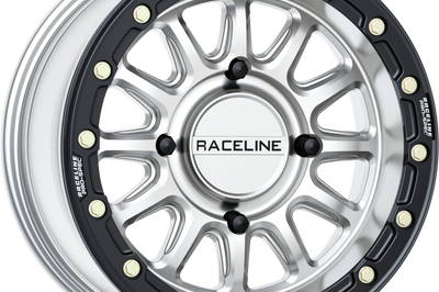 RACELINE Alpha Hyper Wheel 4x156 Silver/Blk 15x7 (+10mm)