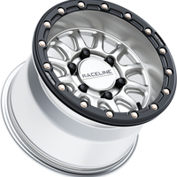 RACELINE Alpha Hyper Wheel 6x139.7 Silver/Blk 15x10 (+10mm)
