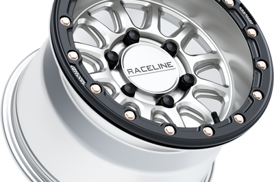 RACELINE Alpha Hyper Wheel 6x139.7 Silver/Blk 15x10 (+10mm)