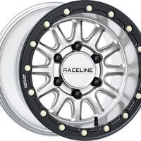 RACELINE Alpha Hyper Wheel 6x139.7 Silver/Blk 15x10 (+10mm)