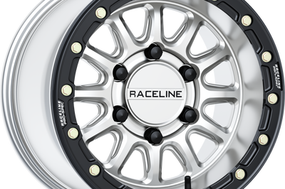 RACELINE Alpha Hyper Wheel 6x139.7 Silver/Blk 15x10 (+10mm)