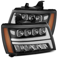 AlphaRex 07-13 Toyota Tundra / 08-17 Sequoia PRO-Series Projector Headlights Chrome w/Seq. Sig. + DR - Lights