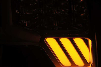 AlphaRex 09-14 Ford F-150 NOVA LED Proj Headlights Plank Style Gloss Black w/Activ Light/Seq Signal - Lights