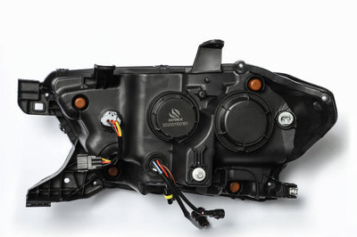 AlphaRex 16-20 Toyota Tacoma NOVA LED Projector Headlights Plank Style Chrome w/Activation Light - Lights