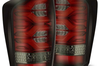 AlphaRex 16-20 Toyota Tacoma PRO-Series LED Tail Lights Red Smoke