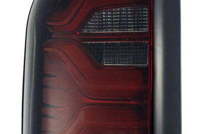 AlphaRex 16-20 Toyota Tacoma PRO-Series LED Tail Lights Red Smoke