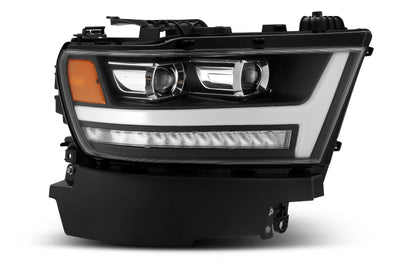 AlphaRex 19-20 Ram 1500HD PRO-Series Proj Headlight Plnk Style Blk w/Activ Light/Seq Signal/Plnk DRL - Lights