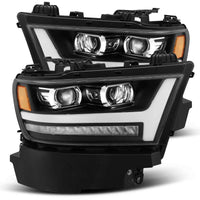 AlphaRex 19-20 Ram 1500HD PRO-Series Proj Headlight Plnk Style Blk w/Activ Light/Seq Signal/Plnk DRL - Lights